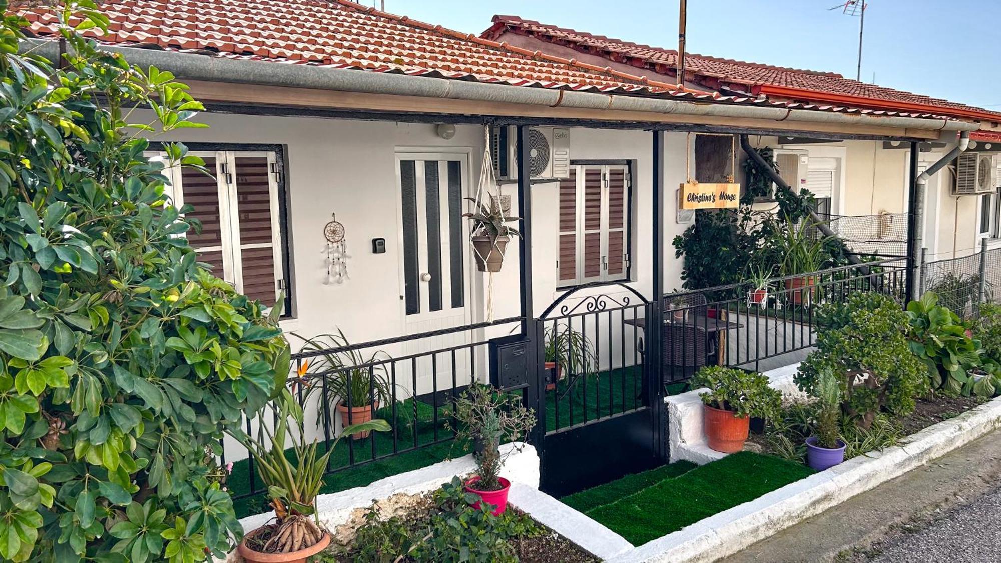 Nafpaktos Christine'S Houseヴィラ エクステリア 写真